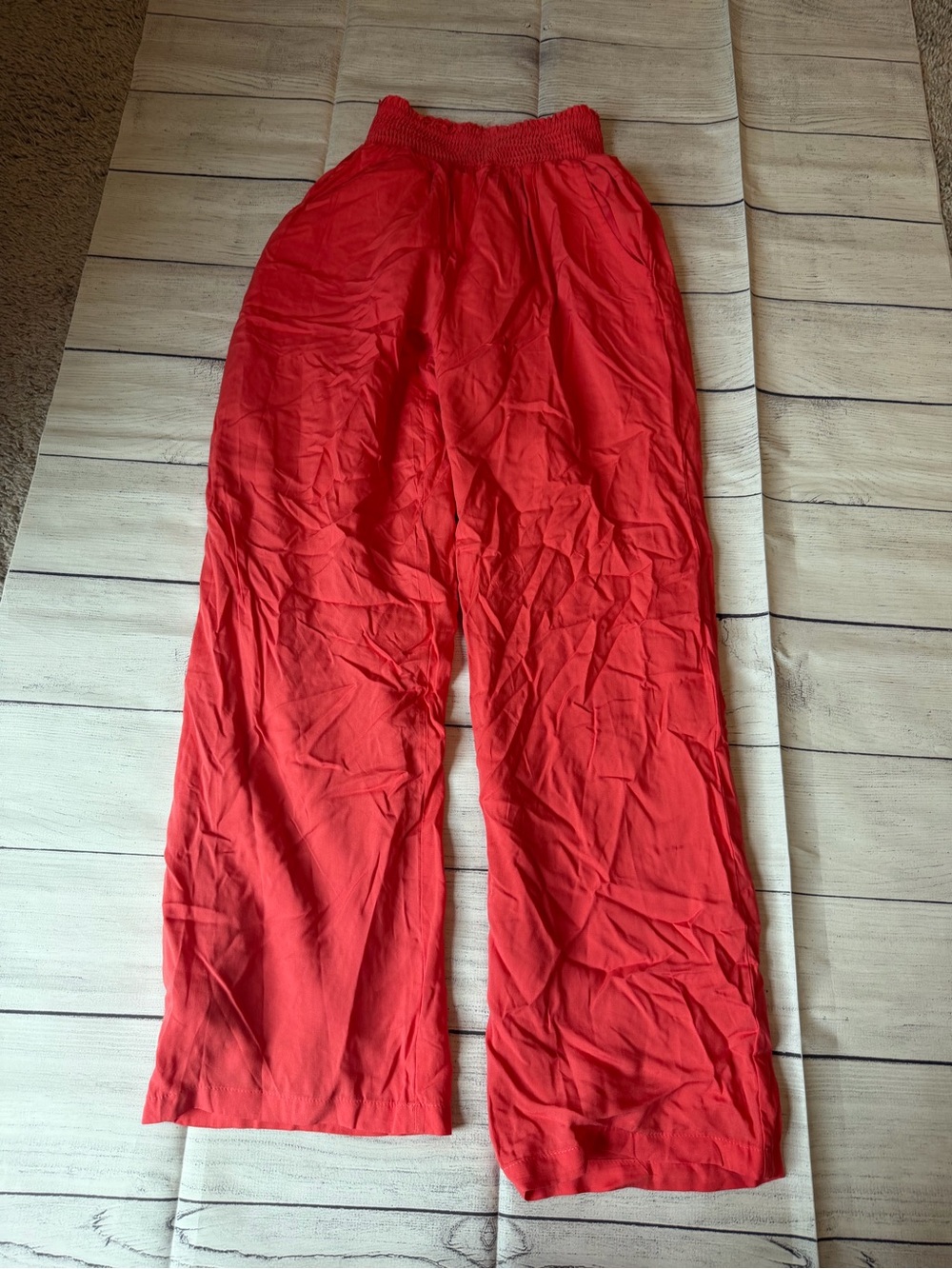 Women's Pink Lily Bright Pink High Waist Pants
